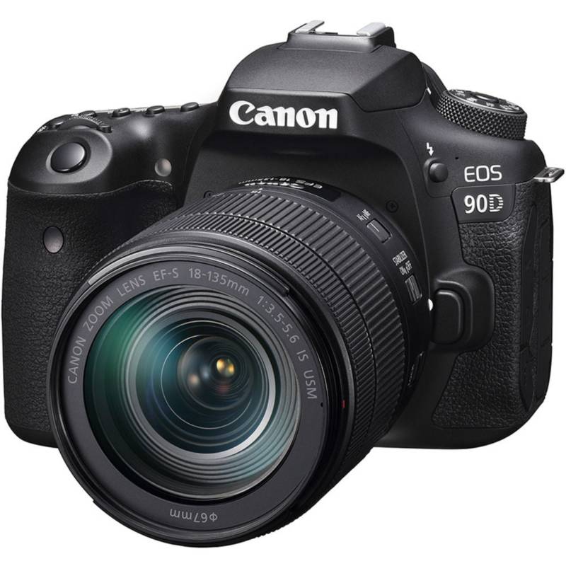 CANON - Canon EOS 90D con 18 - 135mm f3.5-5.6 IS USM Lente Negro