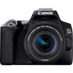 CANON - Canon eos 250d (sl3) dslr con ef-s 18-55 mm f/4-5.6 is stm negro