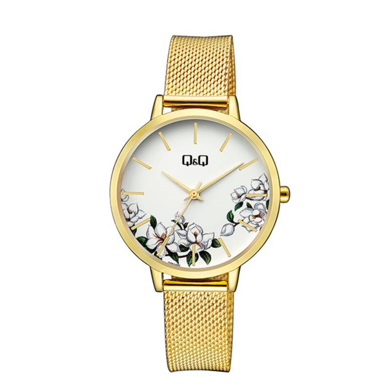 Reloj Q&Q Mujer Dorado QZ79J011Y