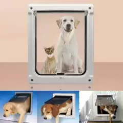 HOMER DESIGN - Puerta Xxl Interior Para Gatos Y Perros Mascotas 29x35 Cm