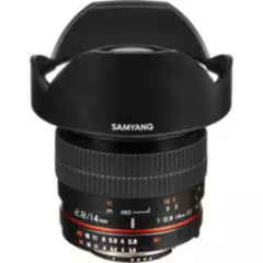 SAMYANG - Samyang Rokinon 14mm f/2.8 ED AS IF UMC Lente Para Nikon F - Negro