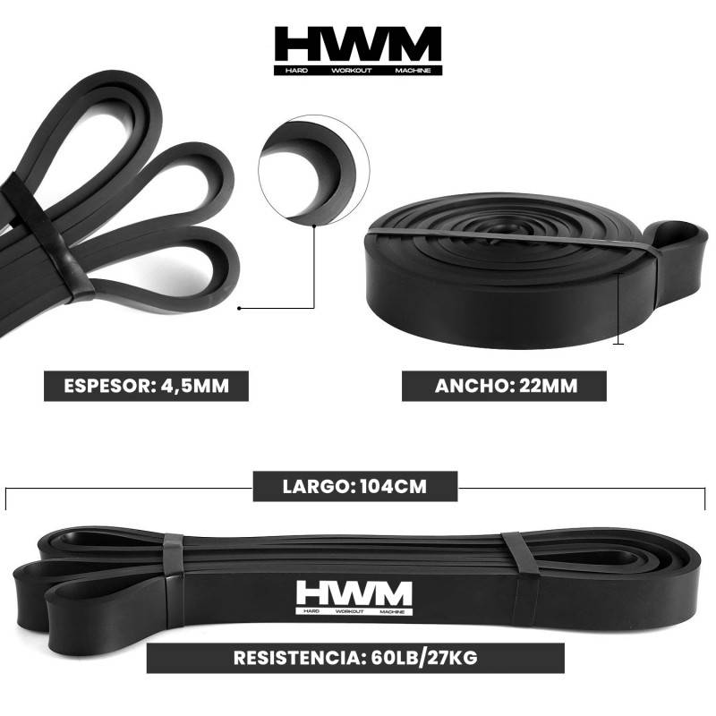 Cinturon de entrenamiento HWM Levantamiento De Pesas Crossfit Gym –  Biogymstore Chile