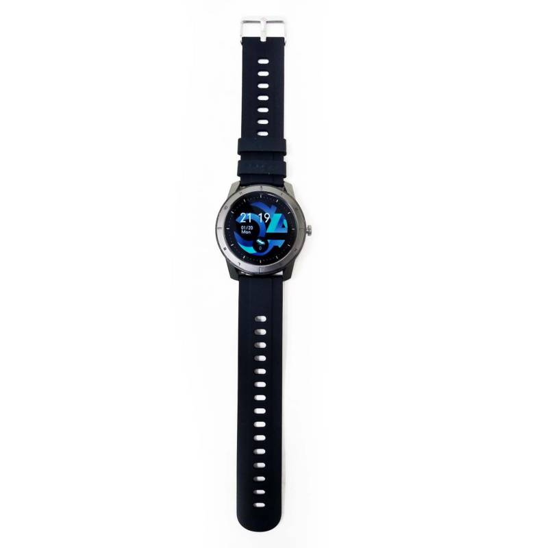 GENERICO Smartwatch Reloj Inteligente Redondo QS9 Negro