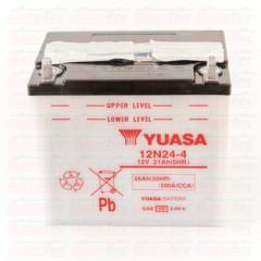 YUASA - Yuasa 12N24-4 24Ah Batería de moto - Larga duración - Tecnologia Convencional