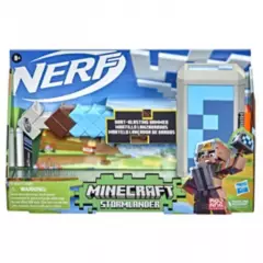 NERF - Nerf Minecraft Stormlander - Lanzador Dardos  Diverti