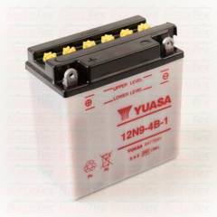 YUASA - Yuasa 12N9-4B-1 9Ah Batería de moto - Larga duración - Tecnologia Convencional