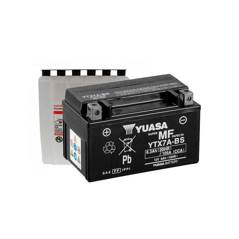 YUASA - Batería Moto YTX7A YUASA