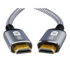 GENERICO - Cable Hdmi 8k / 4k  Version 2.1  48gbps 2 Metros Trenzado