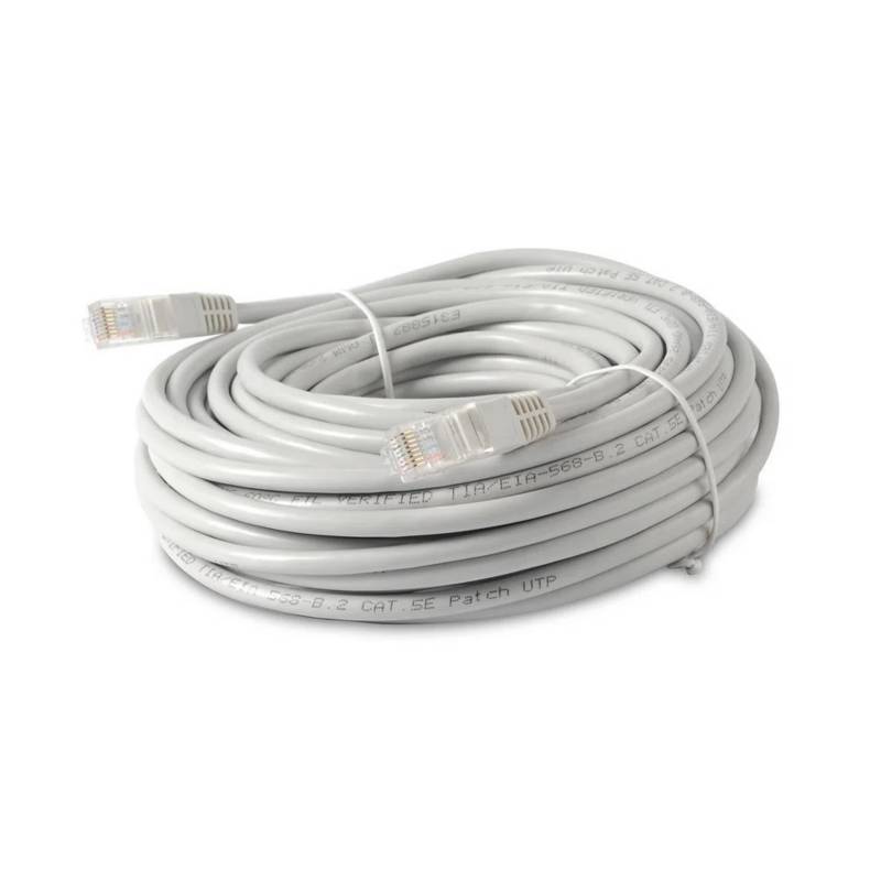 Cable de red 30 metros cat 5e Blanco