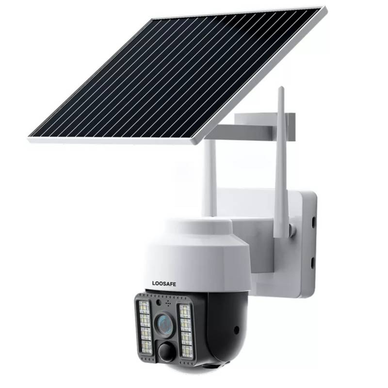 Cámara de seguridad solar, 360° a prueba de agua. Con wifi. 3MP.