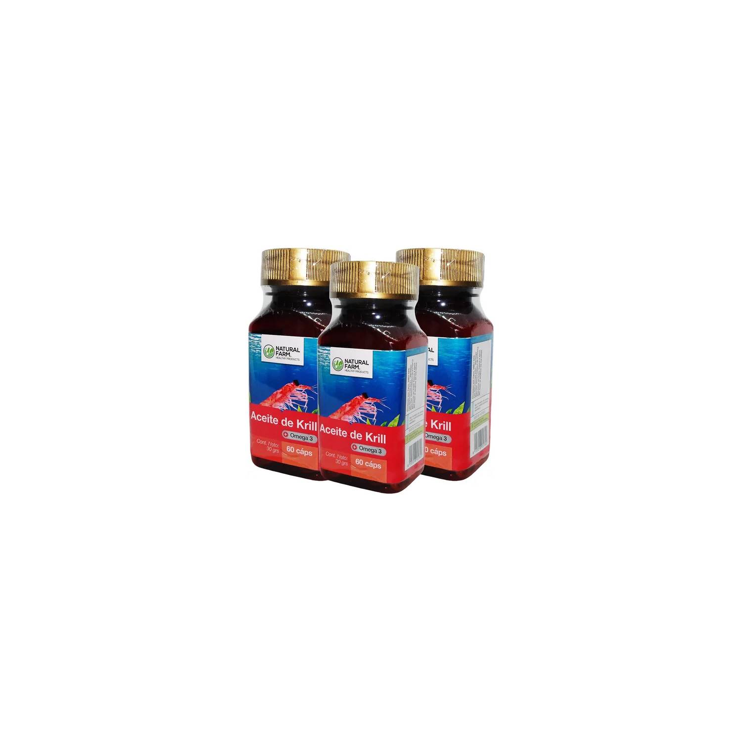 Aceite de Krill 30 cápsulas Naturagel EPHA DHA Omega 3