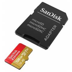 SANDISK - Sandisk Sandisk Micro Sd 128Gb Extreme A2 4K 160MLectura  Adaptador