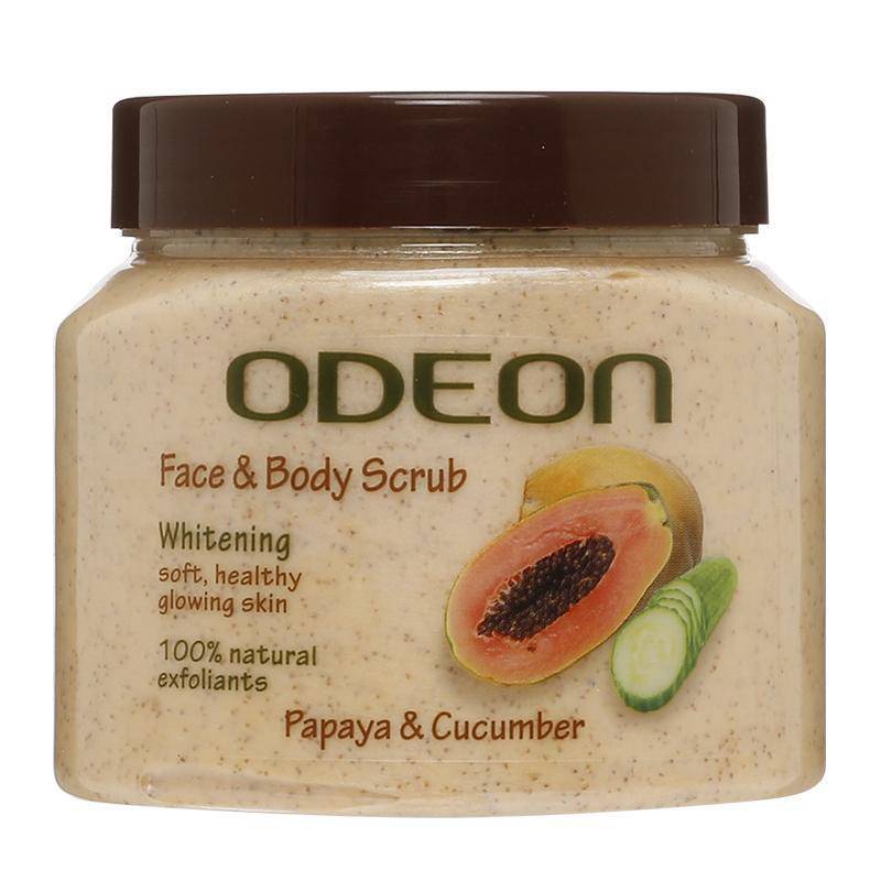 ODEON - Odeon Exfoliante Face & Body Scrub Papaya-Pepino 300 ml