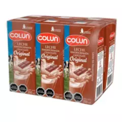COLUN - LECHE ORIGINAL CHOCOLATE 6 UNID COLUN 200 ML