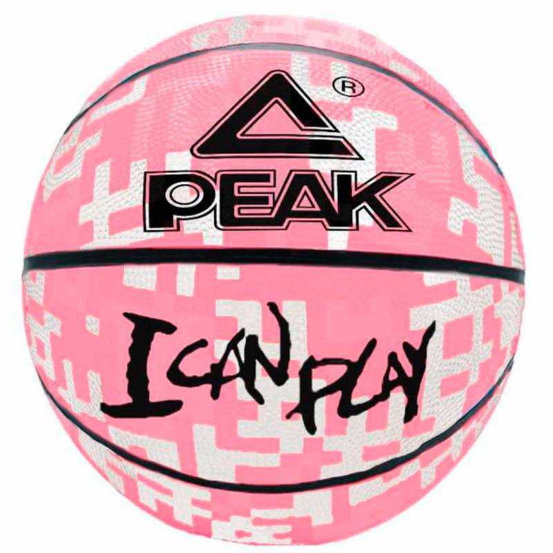 PEAK Balón Basketball Peak/Pink-Tamaño 5 