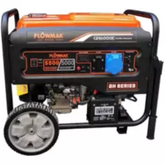 FLOWMAK - Generador Electrico 5500w A Gasolina Gh6000e 220v