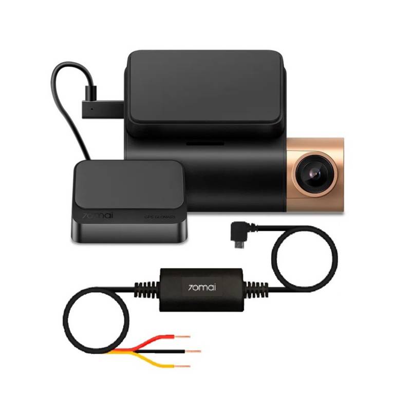 70MAI - 70mai Lite 2 D10 1080P cámara para automóvil + Modulo GPS + Kit de cableado