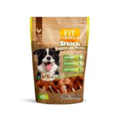 FIT FORMULA - Fit Formula Comida Snack Trutro De Pollo Perro Mascota 400 g