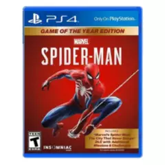 INSOMNIAC GAMES - Spiderman Goty Edition Ps4