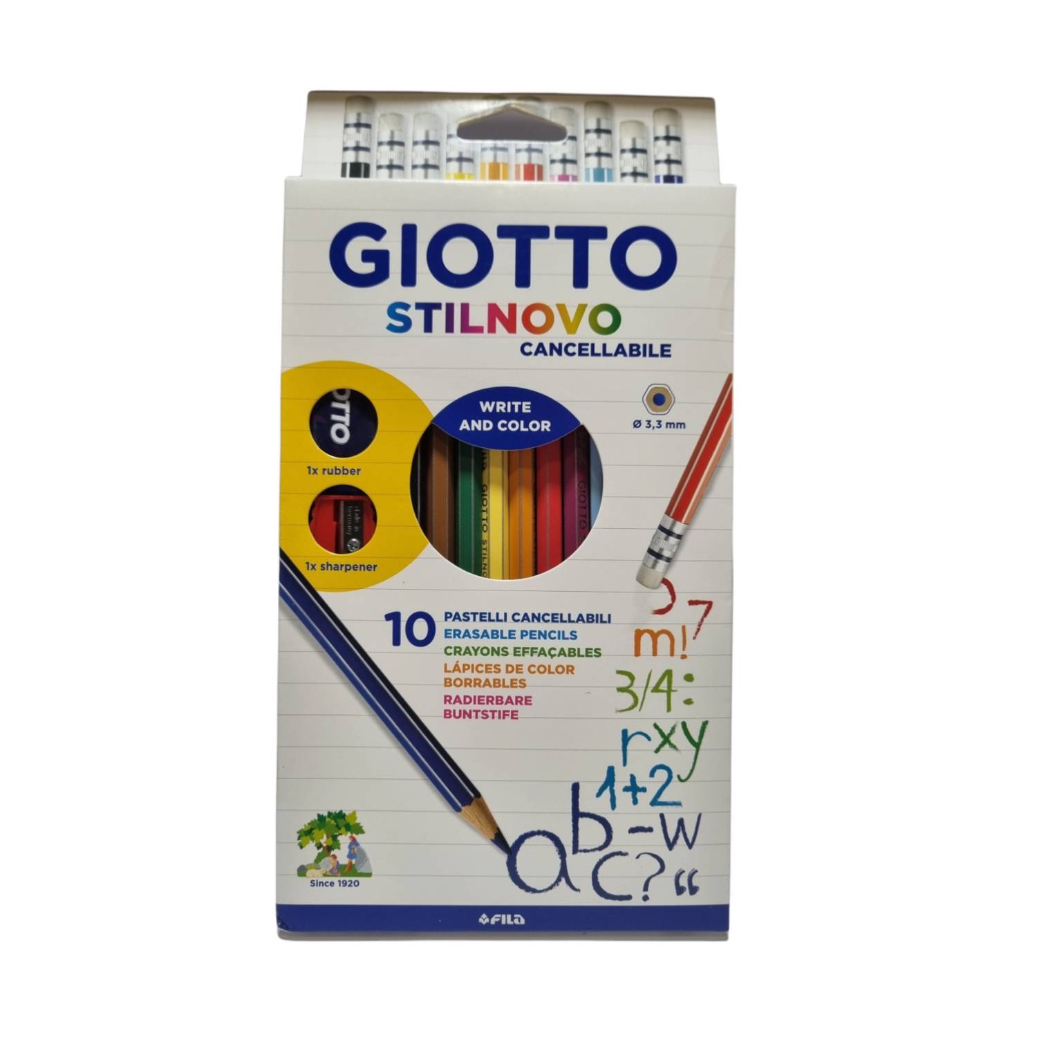 Lapices de colores GIOTTO STILNOVO 50 unidades