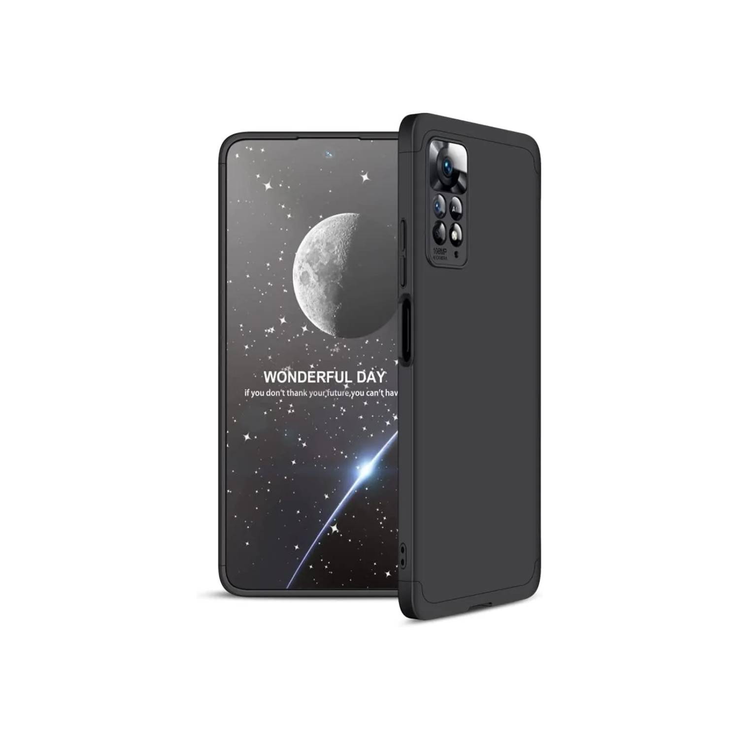 GENERICO Carcasa Suave Para Xiaomi Redmi Note 11 Pro 5G - Negro