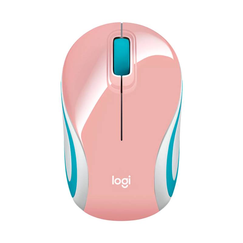 LOGITECH - Mouse Inalambrico Logitech Mini M187 Rosado
