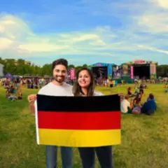 GENERICO - Bandera de Alemania de 150cm x 90cm