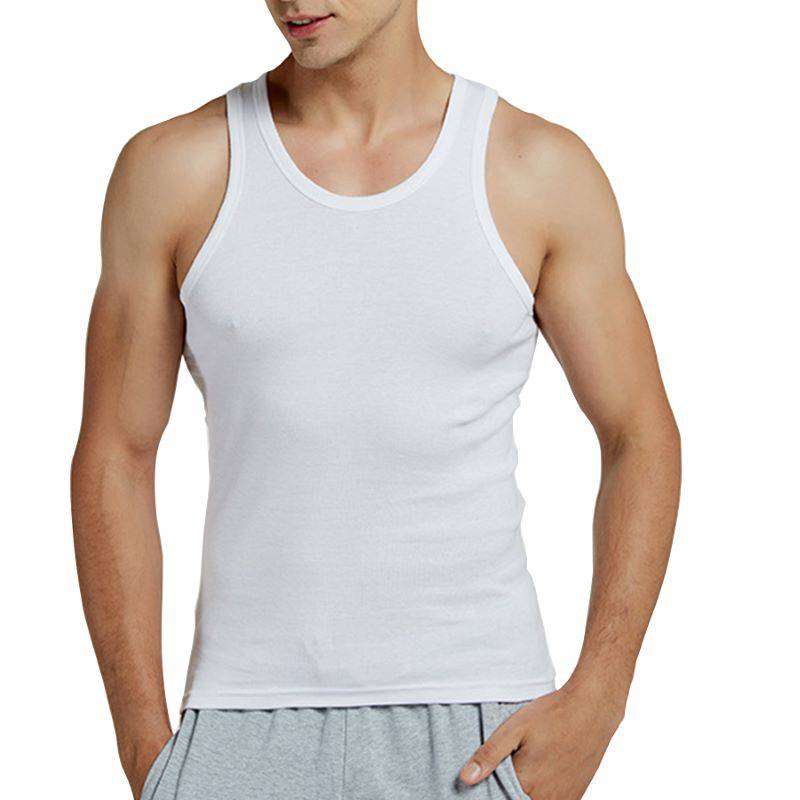 EVERSO Pack 3 Camisetas Algodón Sin Manga,musculosas Hombre