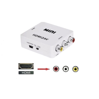 Adaptador Av A Hdmi Convertidor De Video Rca Hdmi Tecnolab