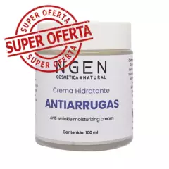 COSMETICA NATURAL NGEN - Crema Antiarrugas con Ácido Hialurónico 100 ml