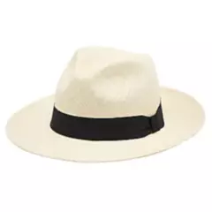 APITARA - Sombrero clásico Panama Hat beige APITARA