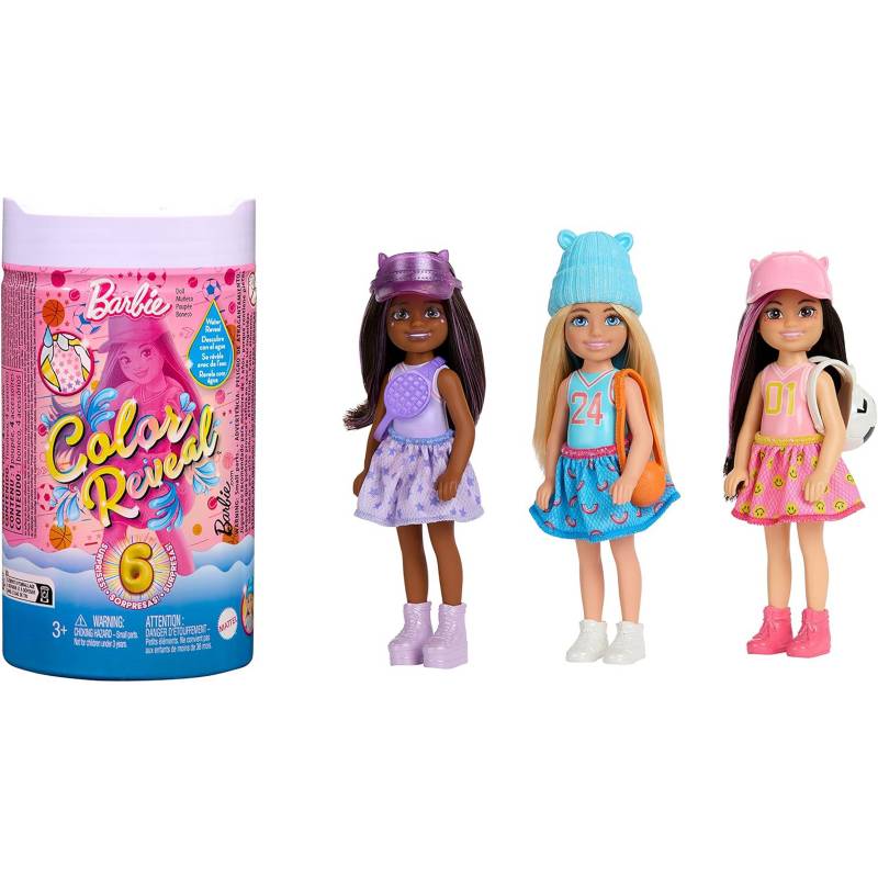 BARBIE - Muñeca Barbie Color Reveal Chelsea