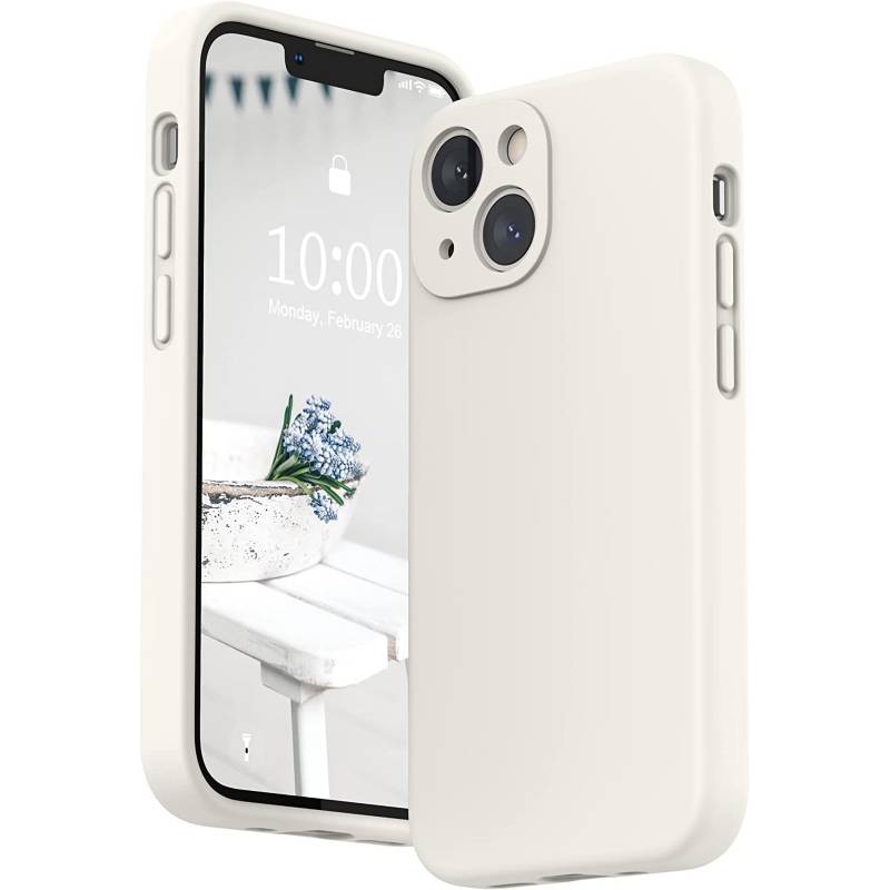 CELLBOX Carcasa de Silicona con Protector de Cámara para iPhone 11 -  Blanca…