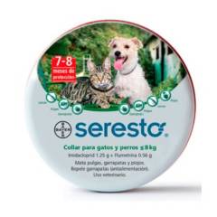 BAYER - Seresto Collar Antipulgas Perro y Gato Hasta 8Kg