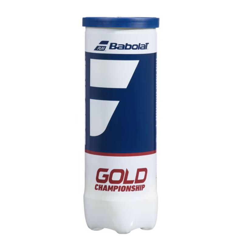 BABOLAT - Tarro de Pelotas de Tenis Babolat Gold Championhip x3