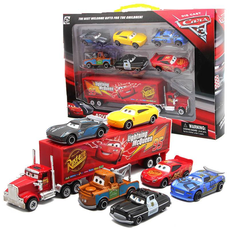 GENERICO Kit Disney Cars Pixar 7 Piezas falabella.com