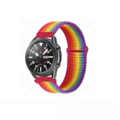 GENERICO - Correa De Nylon 20 Mm Para Swatch Samsung /huawei 7colores