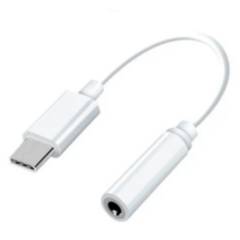 GENERICO - Adaptador USB C a Mini Jack 3.5 mm para audio