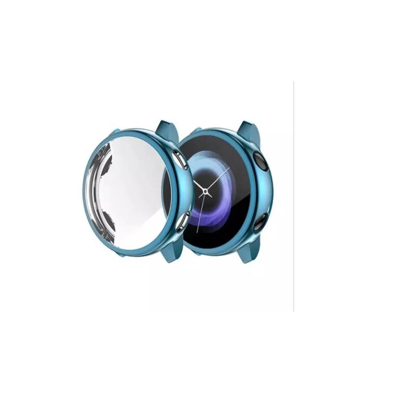 GENERICO - Carcasa Silicona Completa- Samsung Smartwatch Active 1 Azul