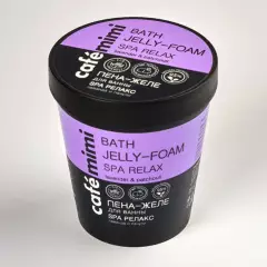 CAFE MIMI - Jelly-espuma para baño SPA Relax, 220 ml