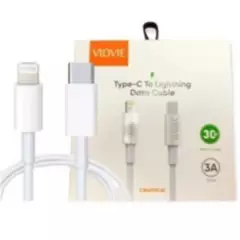 GENERICO - Cable Tipo-C a iphone Vidvie 1mtr 30w