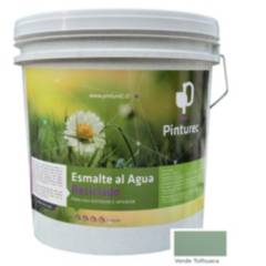 PINTUREC - Esmalte al Agua Pinturec Satinado Verde Tolhuaca 4G