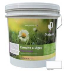 PINTUREC - Esmalte al Agua Pinturec Satinado Blanco Andino 4G