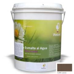 PINTUREC - Esmalte al Agua Pinturec Satinado Cafe Lauca 1G
