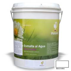 PINTUREC - Esmalte al Agua Pinturec Satinado Blanco Andino 1G