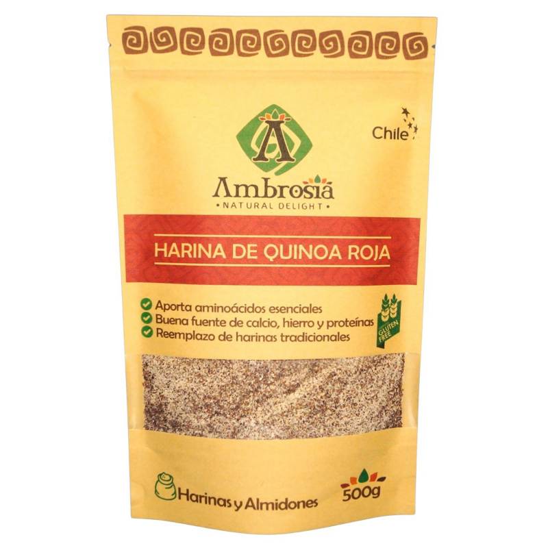 AMBROSIA - Doypack Harina Quinoa Roja Ambrosia Natural Delight
