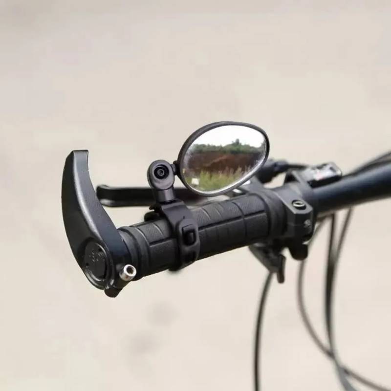 Espejo Retrovisor Bicicleta Rockbros Ajustable 360° Pack X2