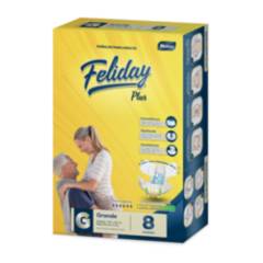 FELIDAY - Pañales Adulto Feliday Plus Incontinencia Mod A Fuerte 64u G