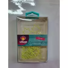 VILLAGE - Set clips con forma de piña