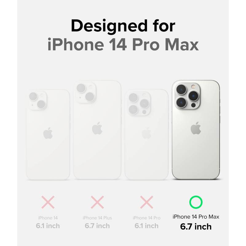 Funda Para iPhone 15 15 Pro Max Ringke Onyx Reforzada Color Negro